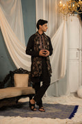 Black Mirror-Work Kurta Set